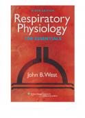 Respiratory Physiology The Essentials 9th ed