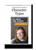 08 Character Types Scott Myers